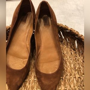 Frye Brown Suede Women's Flats